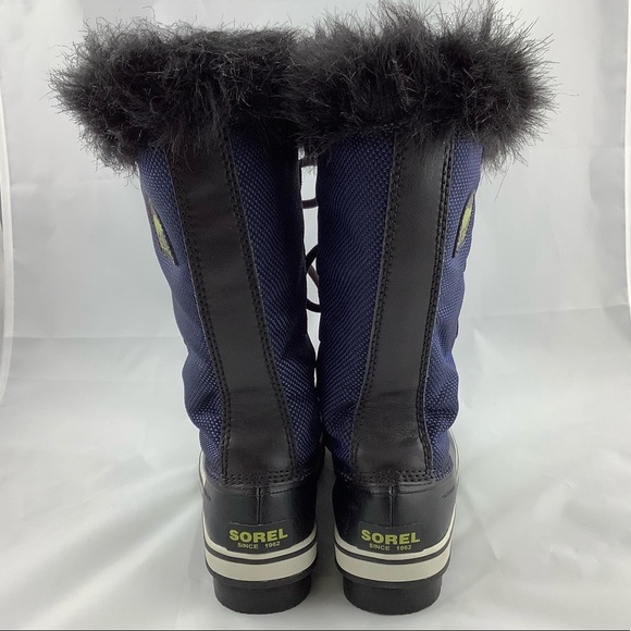 NEW Sorel Joan of Arctic Tall Winter Boot in Blue - Picture 4 of 6